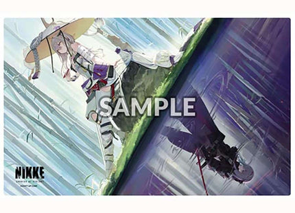 Gamers Guild AZ Bushiroad Bushi Supplies: Rubber Playmat Volume 9: Goddess of Victory: Nikke: Design B: New Year New Sword: Scarlet (Pre-Order) GTS