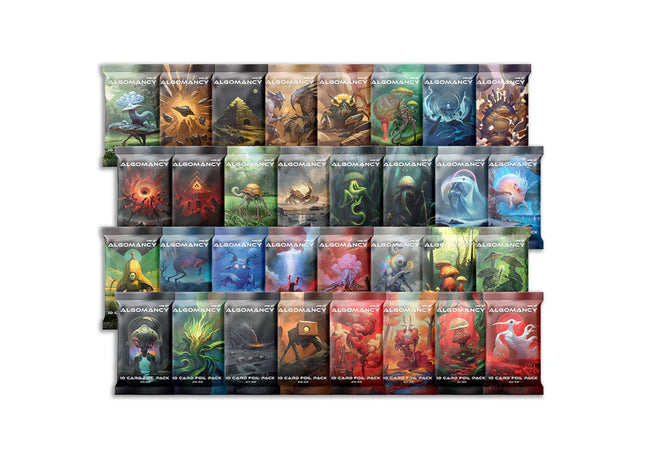 Gamers Guild AZ Caleb Gannon Algomancy Alpha Edition Premium Foil Packs Caleb Gannon