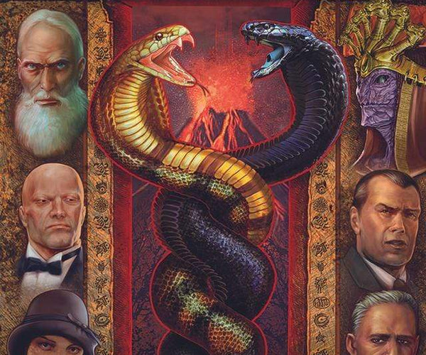 Pulp Cthulhu The Two-Head Snake Campaign Book - 1930s Adventure For Pulp Cthulhu Roleplaying