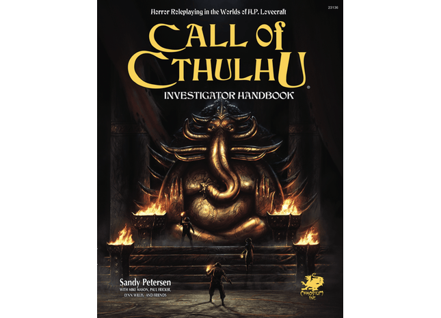 Gamers Guild AZ Call of Cthulhu Call of Cthulu Investigator Handbook GTS
