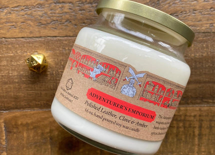 Gamers Guild AZ Cantrip Candles Cantrip Candles: Adventurer's Emporium 16 oz Cantrip Candles