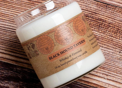 Gamers Guild AZ Cantrip Candles Cantrip Candles: Black Hound Tavern 9 oz. Cantrip Candles
