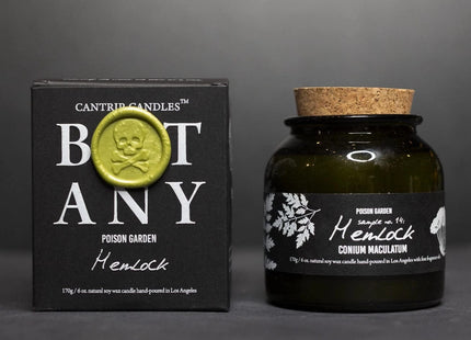 Gamers Guild AZ Cantrip Candles Cantrip Candles: Botany ~ Hemlock 6oz Candle Cantrip Candles