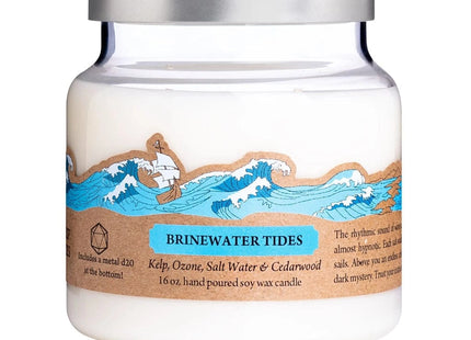 Gamers Guild AZ Cantrip Candles Cantrip Candles: Brinewater Tides 16 oz Cantrip Candles