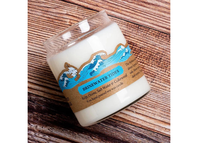 Gamers Guild AZ Cantrip Candles Cantrip Candles: Brinewater Tides 9 oz. Cantrip Candles