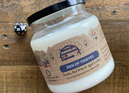 Gamers Guild AZ Cantrip Candles Cantrip Candles: Den of Thieves 16 oz. Cantrip Candles