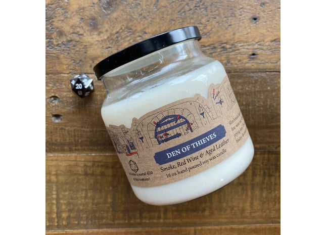 Gamers Guild AZ Cantrip Candles Cantrip Candles: Den of Thieves 16 oz. Cantrip Candles