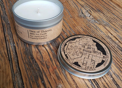 Gamers Guild AZ Cantrip Candles Cantrip Candles: Den of Thieves 6 oz Cantrip Candles