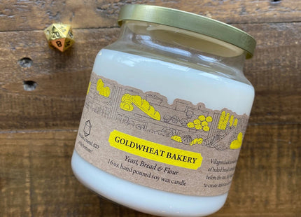 Gamers Guild AZ Cantrip Candles Cantrip Candles: Goldwheat Bakery 16 oz Cantrip Candles