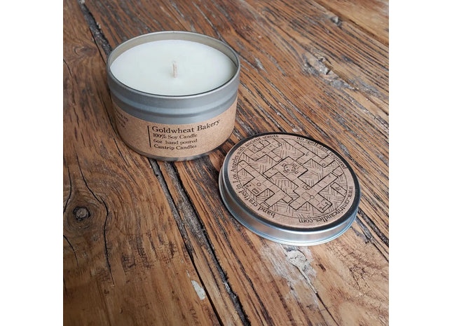 Gamers Guild AZ Cantrip Candles Cantrip Candles: Goldwheat Bakery 6 oz Cantrip Candles