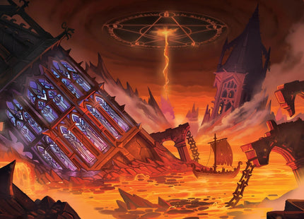 Gamers Guild AZ Cantrip Candles Cantrip Candles: Hellscape 16 oz Cantrip Candles