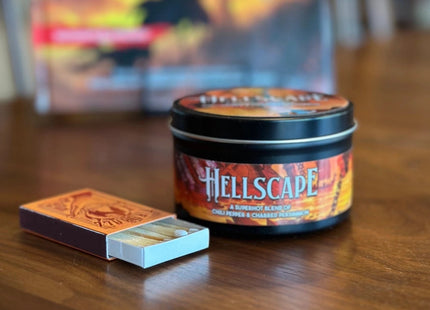 Gamers Guild AZ Cantrip Candles Cantrip Candles: Hellscape 6 oz Cantrip Candles