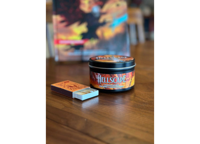 Gamers Guild AZ Cantrip Candles Cantrip Candles: Hellscape 6 oz Cantrip Candles