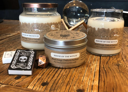 Gamers Guild AZ Cantrip Candles Cantrip Candles: House of the Witch 6 oz Cantrip Candles