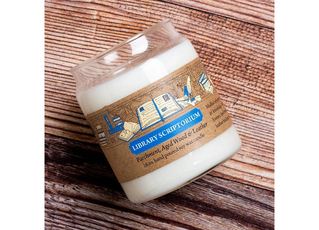 Gamers Guild AZ Cantrip Candles Cantrip Candles: Library Scriptorium 9 oz. Cantrip Candles