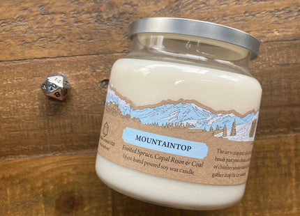 Gamers Guild AZ Cantrip Candles Cantrip Candles: Mountaintop 16 oz Cantrip Candles