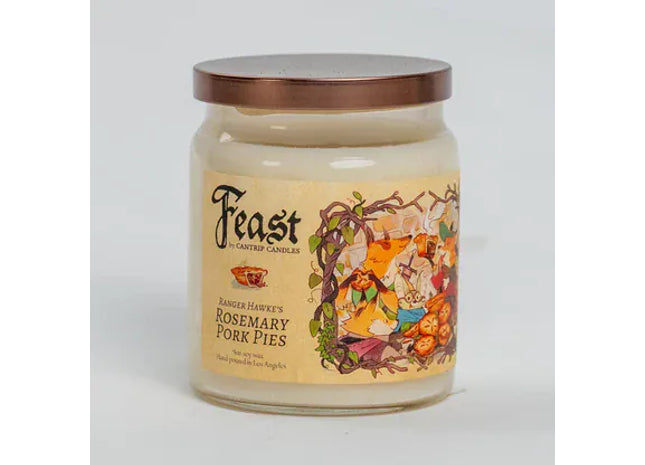 Gamers Guild AZ Cantrip Candles Cantrip Candles: Ranger Hawke's Rosemary Pork Pies Cantrip Candles