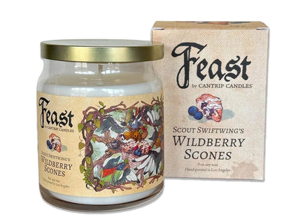 Gamers Guild AZ Cantrip Candles Cantrip Candles: Scout Swiftwing's Wildberry Scones Cantrip Candles