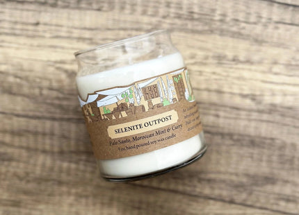 Gamers Guild AZ Cantrip Candles Cantrip Candles: Selenite Outpost 9 oz. Cantrip Candles