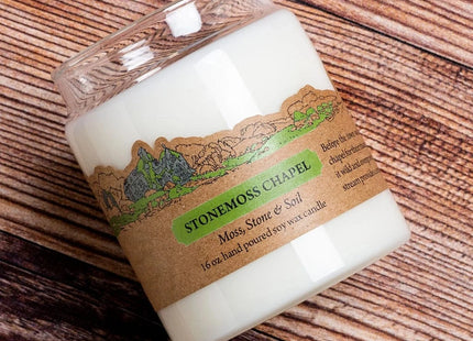Gamers Guild AZ Cantrip Candles Cantrip Candles: Stonemoss Chapel 9 oz. Cantrip Candles