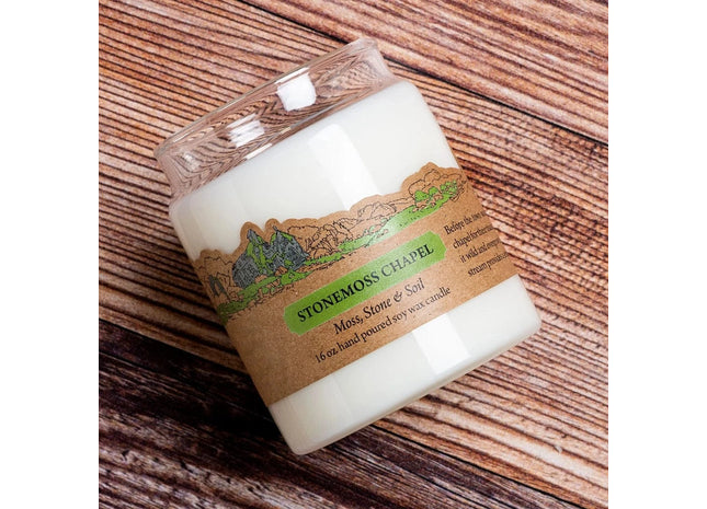 Gamers Guild AZ Cantrip Candles Cantrip Candles: Stonemoss Chapel 9 oz. Cantrip Candles