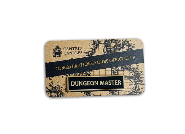 Gamers Guild AZ Cantrip Candles Dungeon Master Badge Cantrip Candles