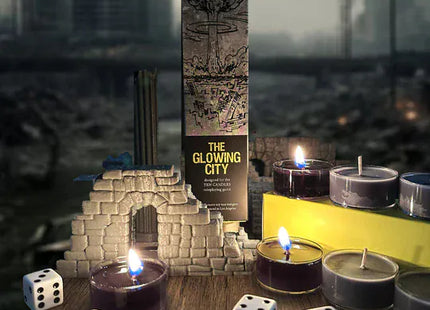 Gamers Guild AZ Cantrip Candles Ten Candles: The Glowing City Cantrip Candles