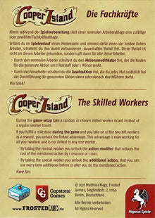 Gamers Guild AZ Capstone Games Cooper Island: Skilled Workers PHD