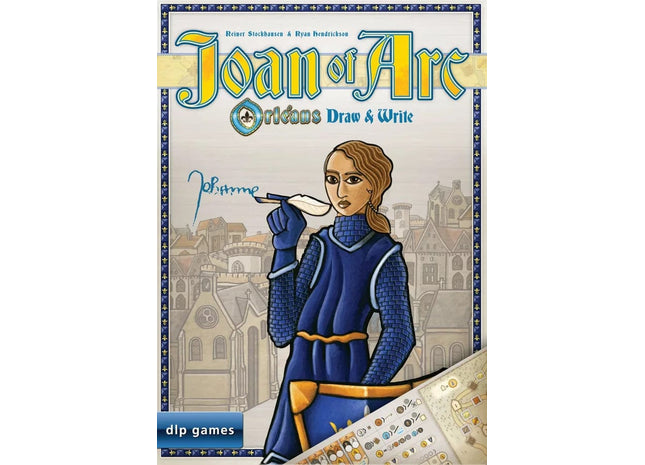 Gamers Guild AZ Capstone Games Joan of Arc: Orléans Draw & Write Capstone Games