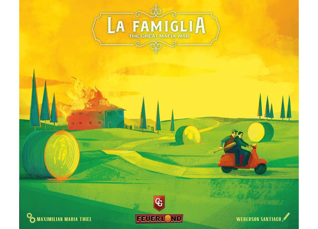 Gamers Guild AZ Capstone Games La Famiglia: The Great Mafia War Capstone Games