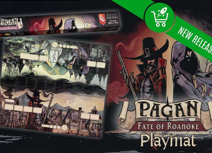 Gamers Guild AZ Capstone Games Pagan: Fate of Roanoke: Playmat Capstone Games