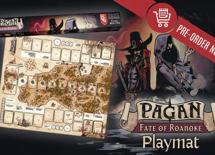 Gamers Guild AZ Capstone Games Pagan: Fate of Roanoke: Playmat (Pre-Order) Capstone Games