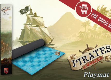 Gamers Guild AZ Capstone Games Pirates of Maracaibo: Playmat (Pre-Order) Capstone Games
