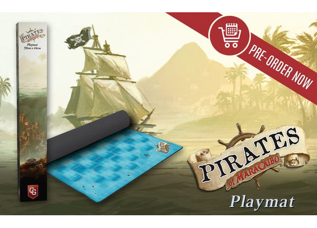 Gamers Guild AZ Capstone Games Pirates of Maracaibo: Playmat (Pre-Order) Capstone Games