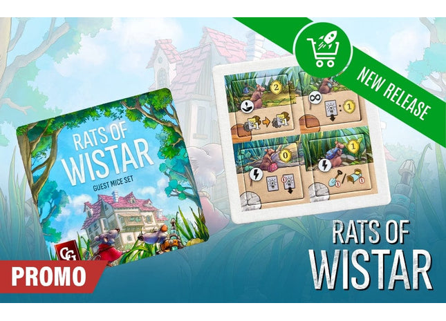 Gamers Guild AZ Capstone Games Rats of Wistar: Guest Mice Capstone Games