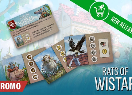 Gamers Guild AZ Capstone Games Rats of Wistar: Objective Card Set Capstone Games