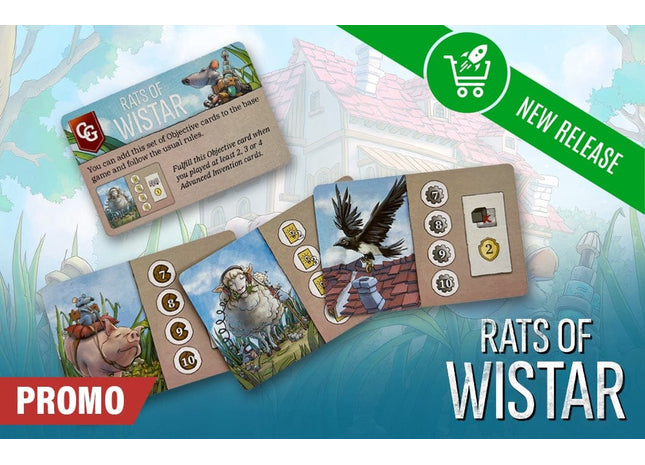 Gamers Guild AZ Capstone Games Rats of Wistar: Objective Card Set Capstone Games