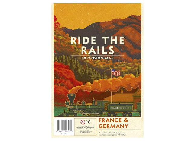 Gamers Guild AZ Capstone Games Ride The Rails: France & Germany Expansion Capstone Games