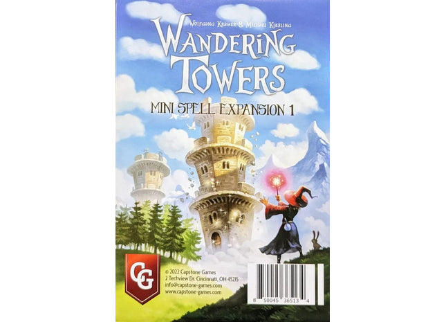 Gamers Guild AZ Capstone Games Wandering Towers: Mini Spell Expansion 1 Capstone Games