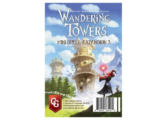 Gamers Guild AZ Capstone Games Wandering Towers: Mini Spell Expansion 3 Capstone Games