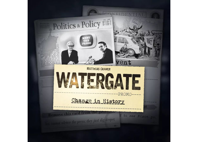 Gamers Guild AZ Capstone Games Watergate - Change in History Promo Capstone Games