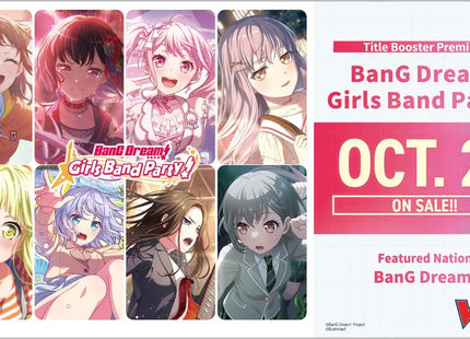 Gamers Guild AZ Cardfight!! Vanguard Cardfight!! Vanguard: BanG  Dream! Girls Band Party! Display Box (Pre-Order) YY Card World