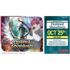 Gamers Guild AZ Cardfight!! Vanguard Cardfight!! Vanguard Divinez: DZBT4 - Destined Showdown Booster vol. 4 - Booster Display Street Date: 10/25/2024 - ORDER DUE BY: 6/25/2024 Price: 49.41 Southern Hobby