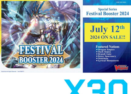Gamers Guild AZ Cardfight!! Vanguard Cardfight Vanguard Divinez: - SS01 - 2024 Festival Booster Case (Pre Order) Southern Hobby