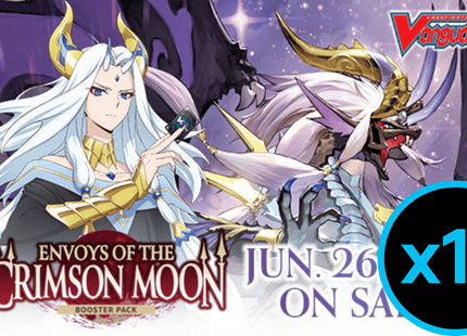 Gamers Guild AZ Cardfight!! Vanguard Cardfight!! Vanguard: Envoys of the Crimson Moon Display Case [VGE-DZ-BT14] (Pre-Order) YY Card World