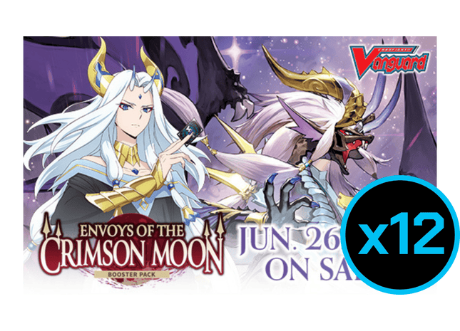 Gamers Guild AZ Cardfight!! Vanguard Cardfight!! Vanguard: Envoys of the Crimson Moon Display Case [VGE-DZ-BT14] (Pre-Order) YY Card World
