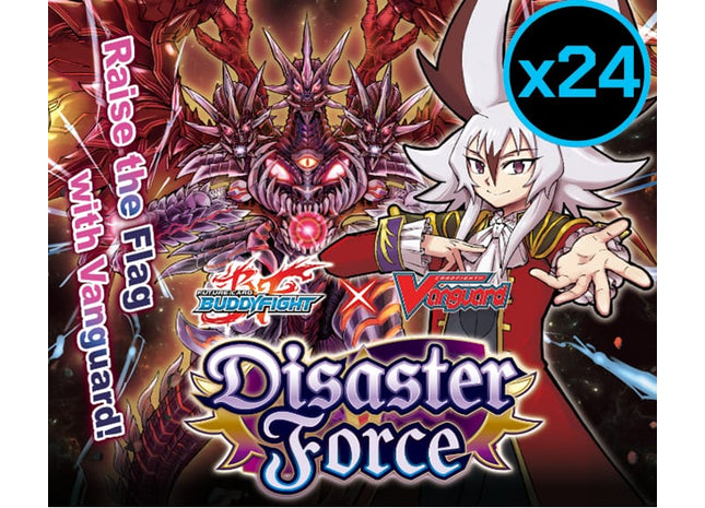 Gamers Guild AZ Cardfight!! Vanguard Cardfight!! Vanguard: Future Card Buddyfight - Disaster Force Display Case (Pre-Order) YY Card World