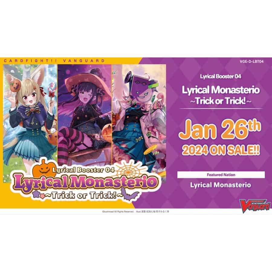 Cardfight Vanguard overDress: Lyrical Booster: Lyrical Monasterio Tric Gamers Guild AZ Cardfight Vanguard overDress: Lyrical Booster: Lyrical Monasterio Tric Gamers Guild AZ