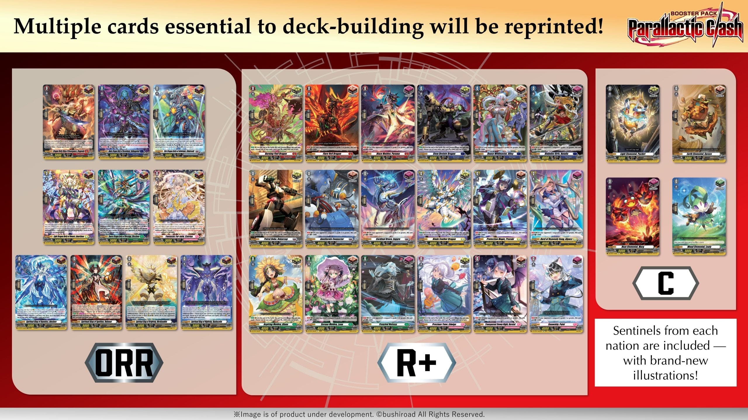bt13 booster box Vanguard DZ-BT13 Parallactic Clash Booster Box