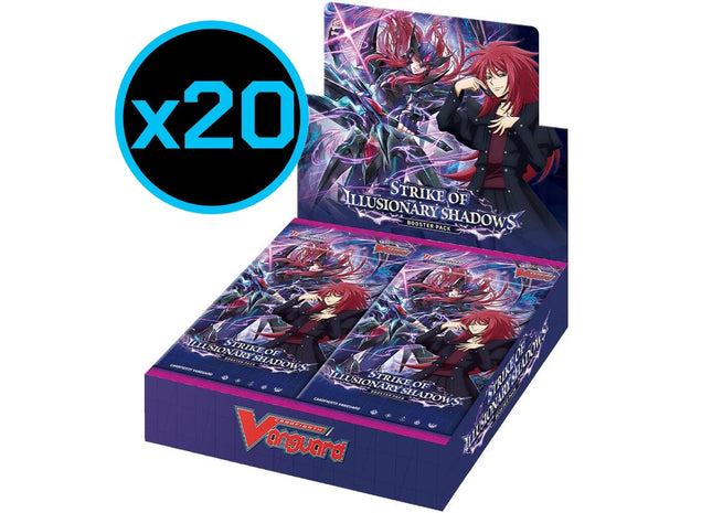 Gamers Guild AZ Cardfight!! Vanguard Cardfight!! Vanguard: Strike of Illusionary Shadows Display Case (Pre-Order) YY Card World